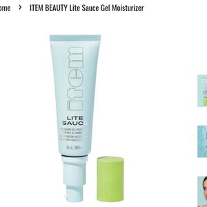ITEM Lite Sauce Balancing gel moisturizer